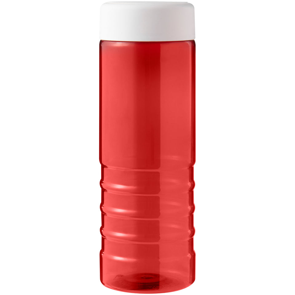 Borraccia sportiva da 750 ml con coperchio a vite H2O Active® Eco Treble personalizzato con logo - Pubblienne