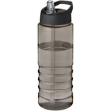 Borraccia sportiva con coperchio a beccuccio da 750 ml H2O Active® Eco Treble personalizzato con logo - Pubblienne