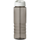 Borraccia sportiva con coperchio a beccuccio da 750 ml H2O Active® Eco Treble personalizzato con logo - Pubblienne