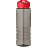 Borraccia sportiva con coperchio a beccuccio da 750 ml H2O Active® Eco Treble personalizzato con logo - Pubblienne