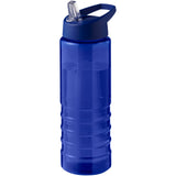 Borraccia sportiva con coperchio a beccuccio da 750 ml H2O Active® Eco Treble personalizzato con logo - Pubblienne