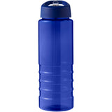 Borraccia sportiva con coperchio a beccuccio da 750 ml H2O Active® Eco Treble personalizzato con logo - Pubblienne
