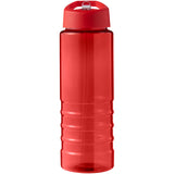 Borraccia sportiva con coperchio a beccuccio da 750 ml H2O Active® Eco Treble personalizzato con logo - Pubblienne