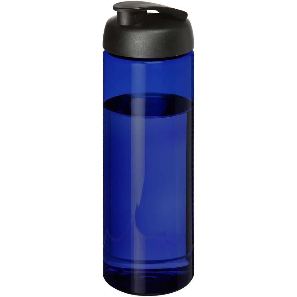 Borraccia sportiva da 850 ml con coperchio a scatto H2O Active® Eco POP Vibe personalizzato con logo - Pubblienne
