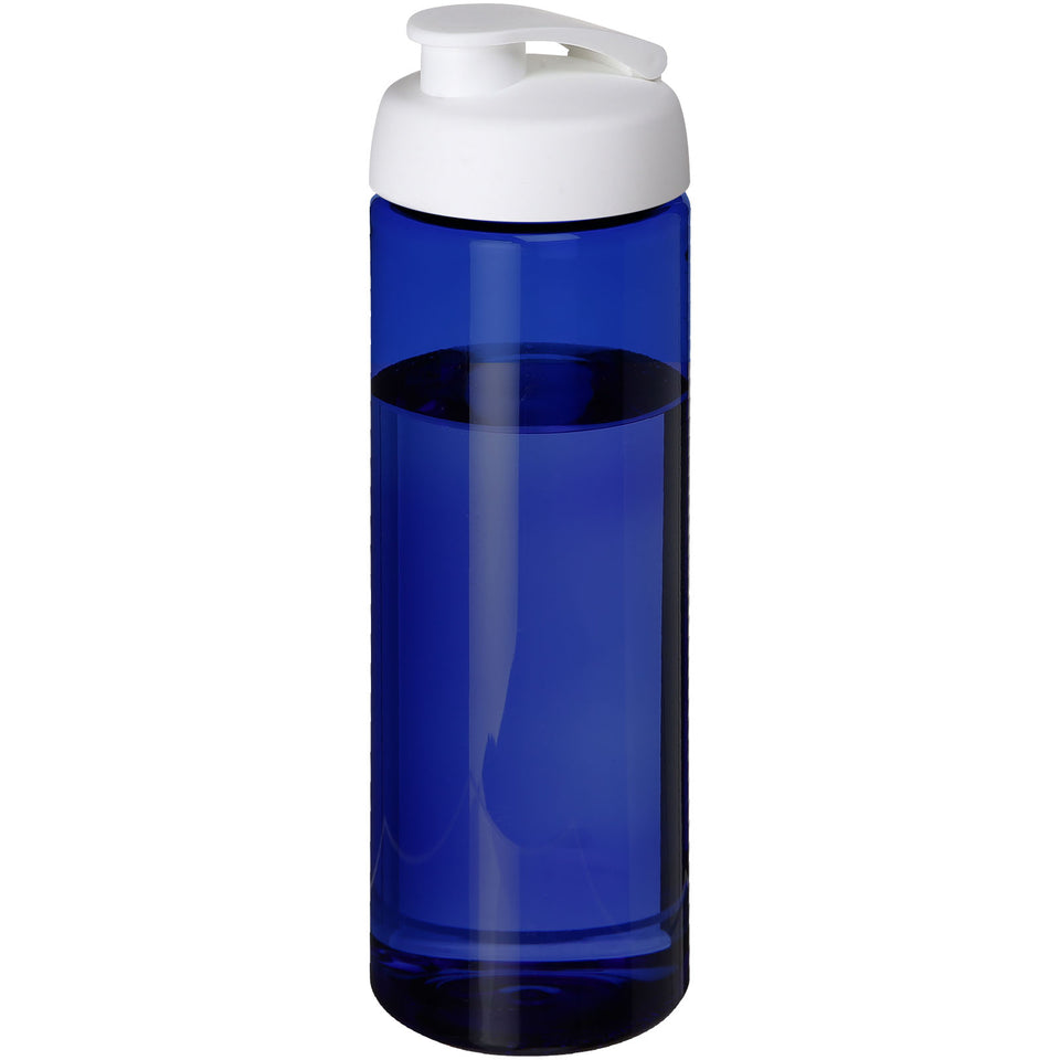 Borraccia sportiva da 850 ml con coperchio a scatto H2O Active® Eco POP Vibe personalizzato con logo - Pubblienne