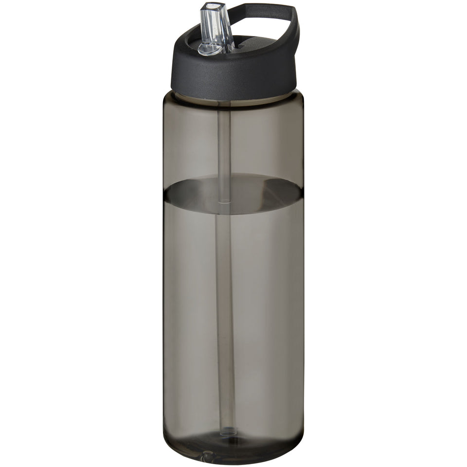 Borraccia sportiva da 850 ml con coperchio con beccuccio H2O Active® Eco Vibe personalizzato con logo - Pubblienne