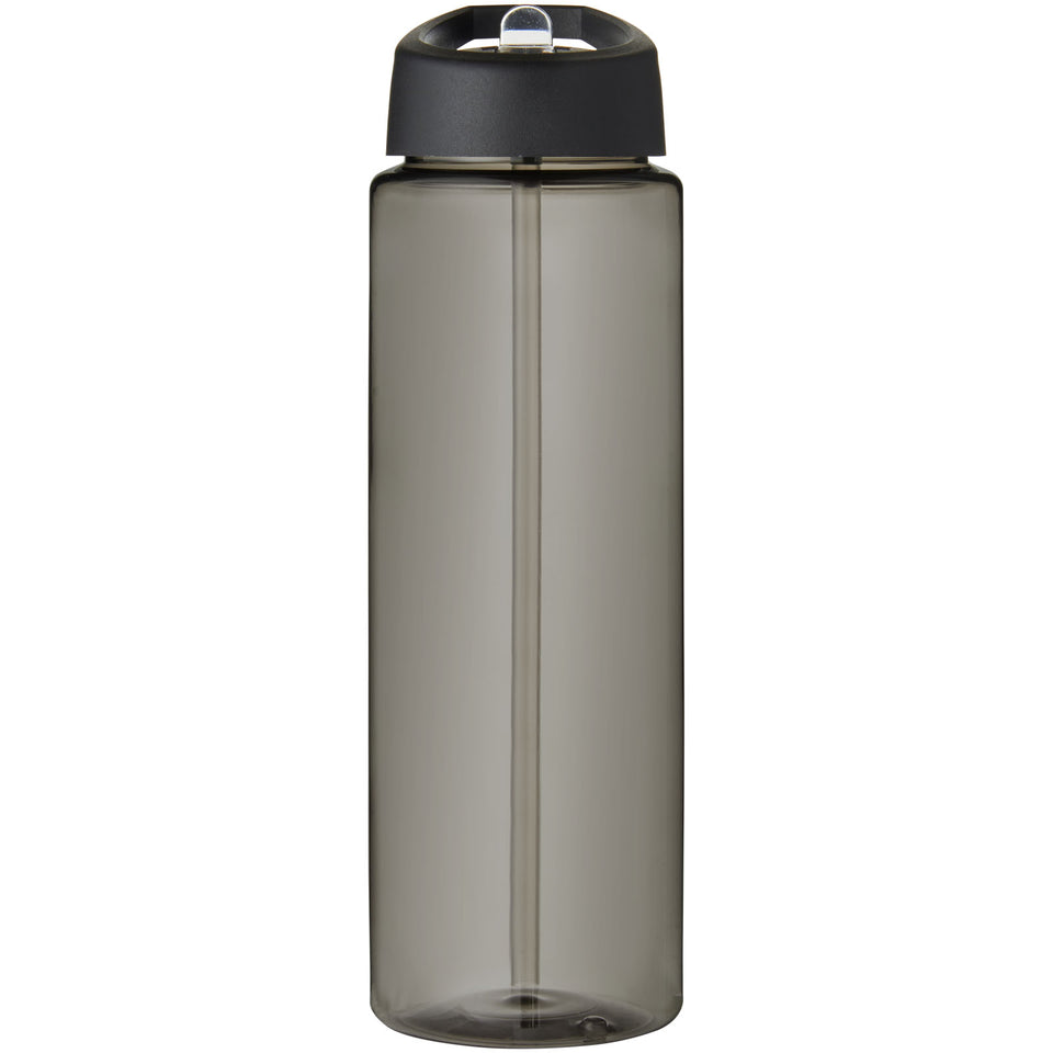 Borraccia sportiva da 850 ml con coperchio con beccuccio H2O Active® Eco Vibe personalizzato con logo - Pubblienne