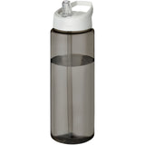 Borraccia sportiva da 850 ml con coperchio con beccuccio H2O Active® Eco Vibe personalizzato con logo - Pubblienne
