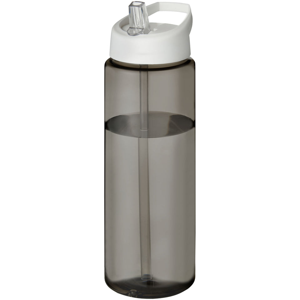 Borraccia sportiva da 850 ml con coperchio con beccuccio H2O Active® Eco Vibe personalizzato con logo - Pubblienne