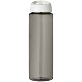Borraccia sportiva da 850 ml con coperchio con beccuccio H2O Active® Eco Vibe personalizzato con logo - Pubblienne