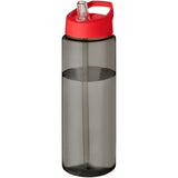 Borraccia sportiva da 850 ml con coperchio con beccuccio H2O Active® Eco Vibe personalizzato con logo - Pubblienne