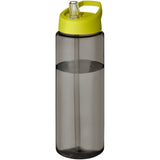 Borraccia sportiva da 850 ml con coperchio con beccuccio H2O Active® Eco Vibe personalizzato con logo - Pubblienne