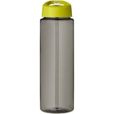 Borraccia sportiva da 850 ml con coperchio con beccuccio H2O Active® Eco Vibe personalizzato con logo - Pubblienne