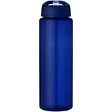 Borraccia sportiva da 850 ml con coperchio con beccuccio H2O Active® Eco Vibe personalizzato con logo - Pubblienne