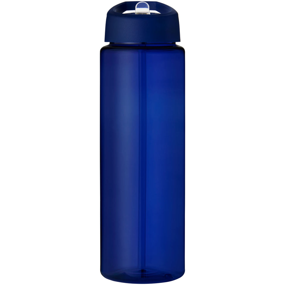 Borraccia sportiva da 850 ml con coperchio con beccuccio H2O Active® Eco Vibe personalizzato con logo - Pubblienne