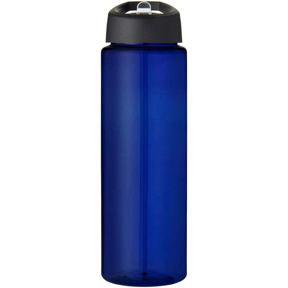 Borraccia sportiva da 850 ml con coperchio con beccuccio H2O Active® Eco Vibe personalizzato con logo - Pubblienne
