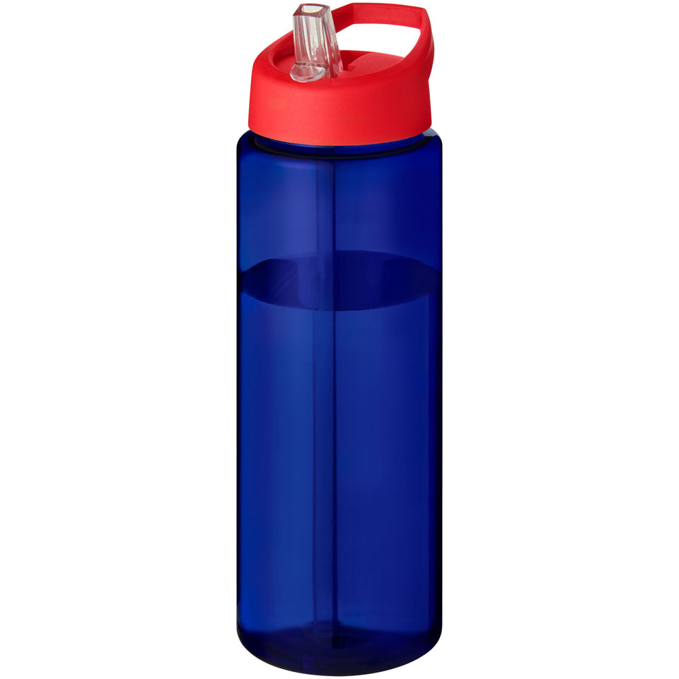 Borraccia sportiva da 850 ml con coperchio con beccuccio H2O Active® Eco Vibe personalizzato con logo - Pubblienne