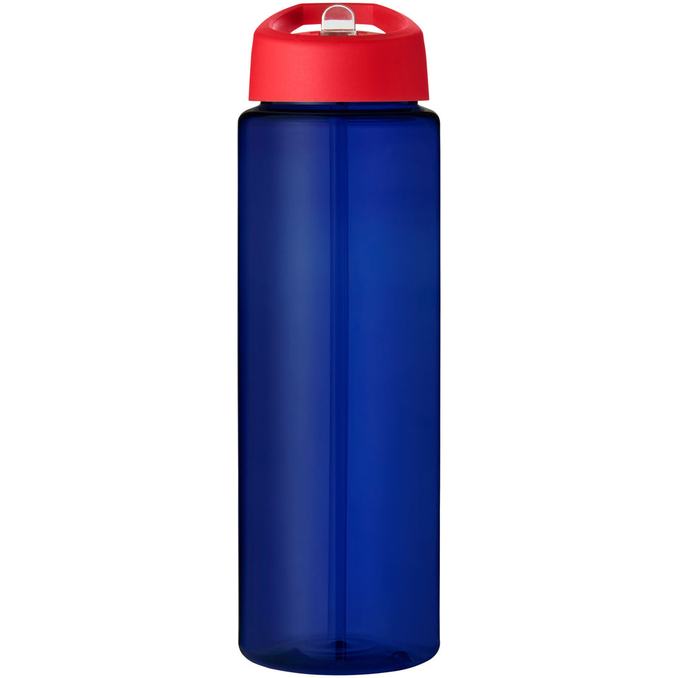 Borraccia sportiva da 850 ml con coperchio con beccuccio H2O Active® Eco Vibe personalizzato con logo - Pubblienne
