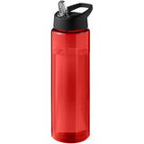 Borraccia sportiva da 850 ml con coperchio con beccuccio H2O Active® Eco Vibe personalizzato con logo - Pubblienne
