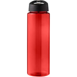 Borraccia sportiva da 850 ml con coperchio con beccuccio H2O Active® Eco Vibe personalizzato con logo - Pubblienne