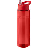 Borraccia sportiva da 850 ml con coperchio con beccuccio H2O Active® Eco Vibe personalizzato con logo - Pubblienne