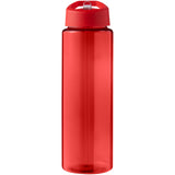 Borraccia sportiva da 850 ml con coperchio con beccuccio H2O Active® Eco Vibe personalizzato con logo - Pubblienne
