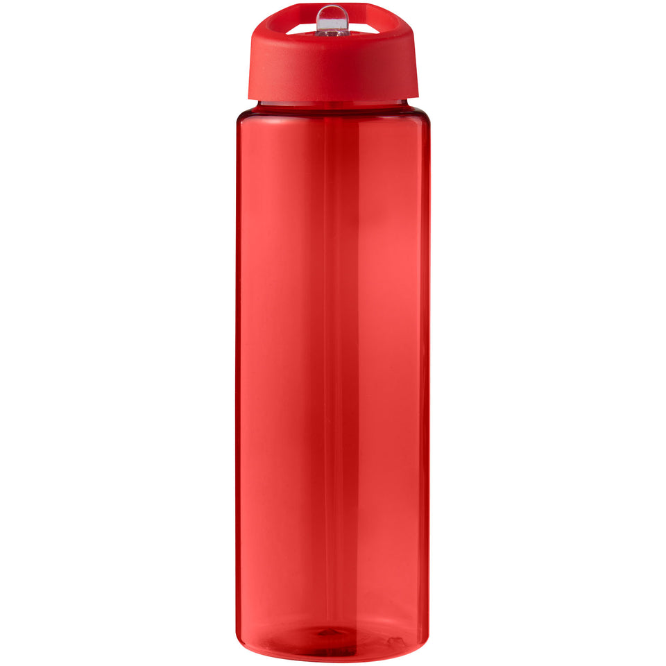 Borraccia sportiva da 850 ml con coperchio con beccuccio H2O Active® Eco Vibe personalizzato con logo - Pubblienne