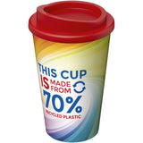 Bicchiere termico da 350 ml Brite-Americano® Eco personalizzato con logo - Pubblienne