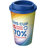 Bicchiere termico da 350 ml Brite-Americano® Eco personalizzato con logo - Pubblienne