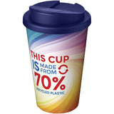 Bicchiere termico con chiusura ermetica da 350 ml Brite-Americano® Eco personalizzato con logo - Pubblienne