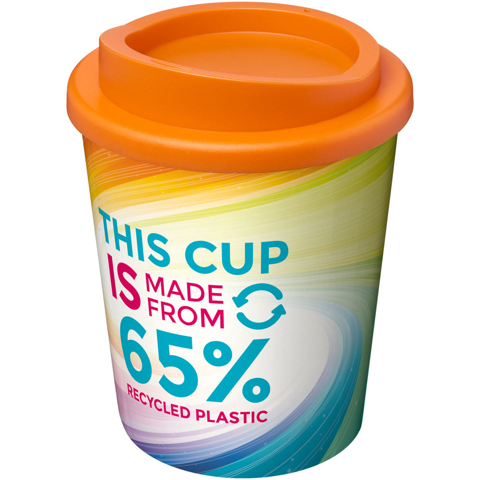 Bicchiere termico da 250 ml Brite-Americano Espresso Eco personalizzato con logo - Pubblienne