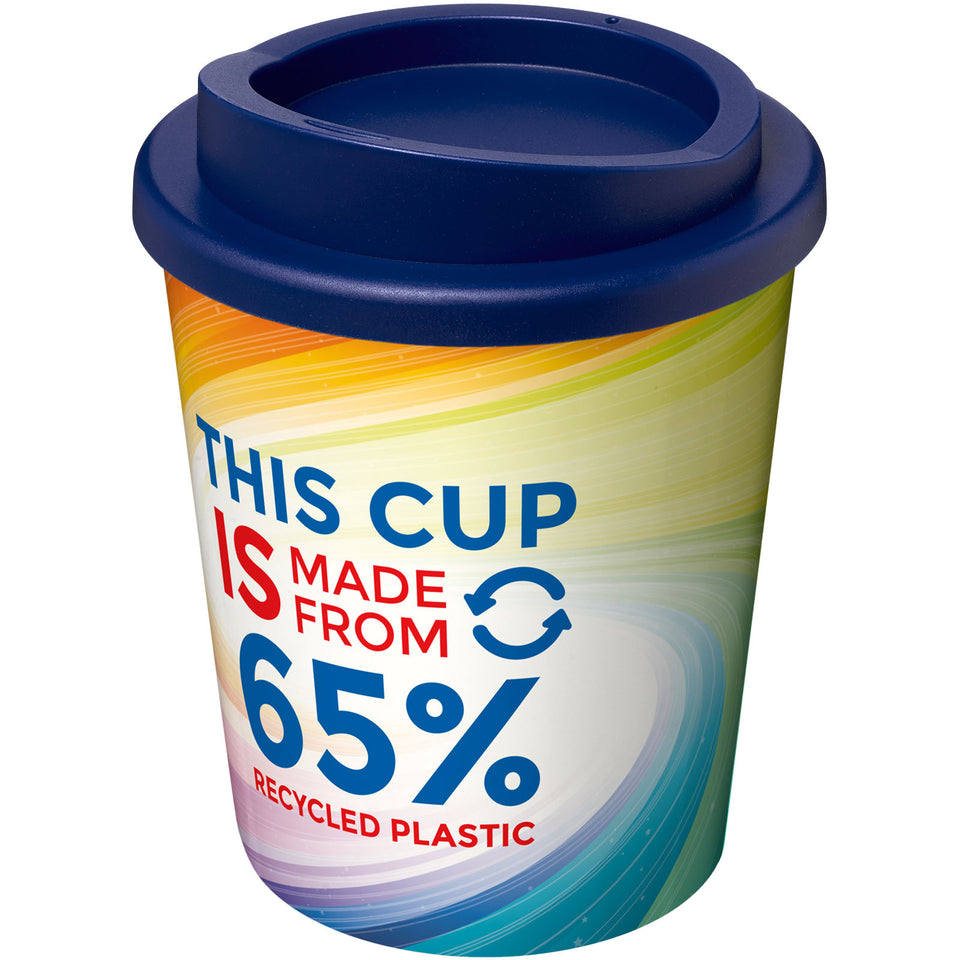 Bicchiere termico da 250 ml Brite-Americano Espresso Eco personalizzato con logo - Pubblienne