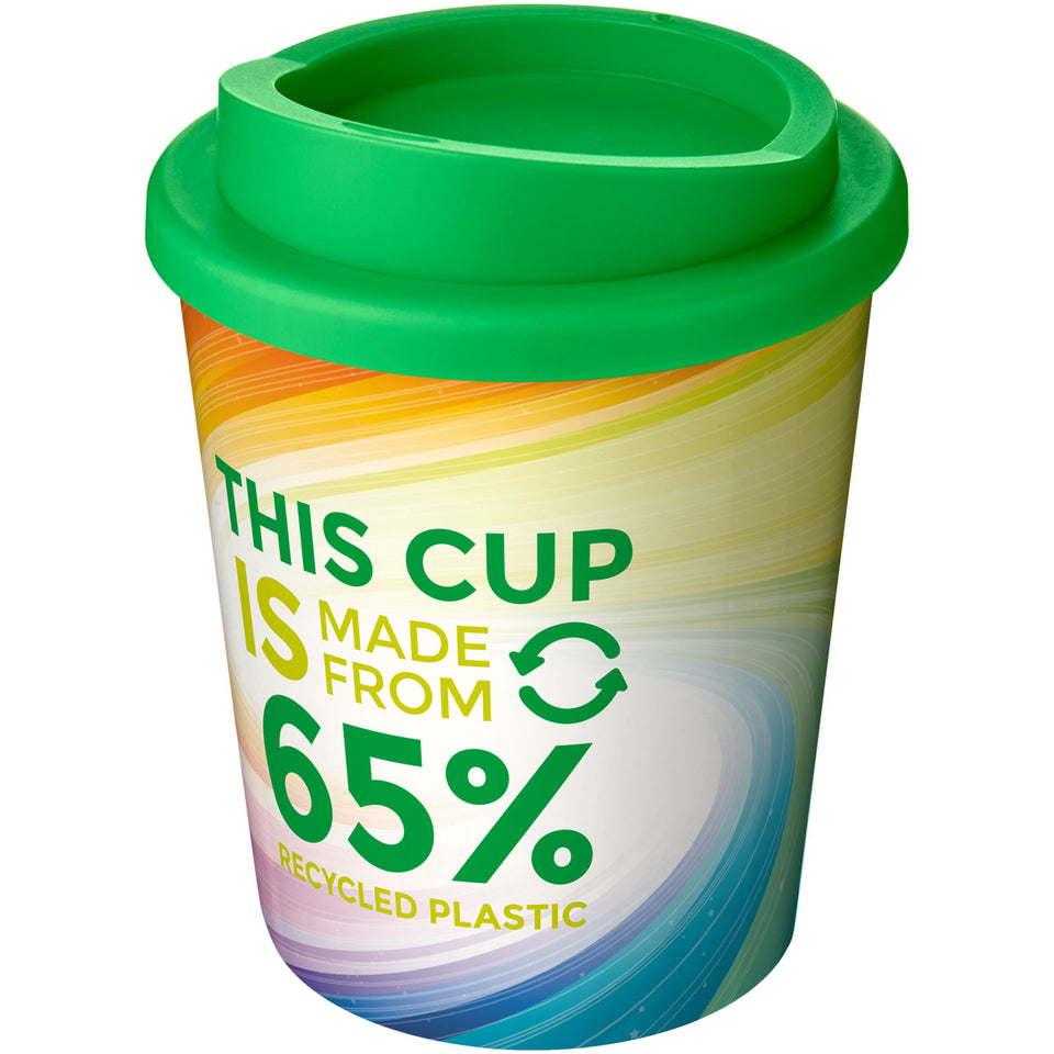 Bicchiere termico da 250 ml Brite-Americano Espresso Eco personalizzato con logo - Pubblienne
