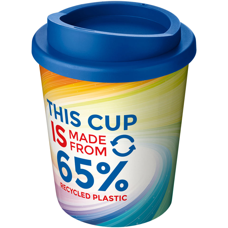 Bicchiere termico da 250 ml Brite-Americano Espresso Eco personalizzato con logo - Pubblienne