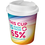 Bicchiere termico con chiusura ermetica da 250 ml Brite-Americano Espresso Eco personalizzato con logo - Pubblienne