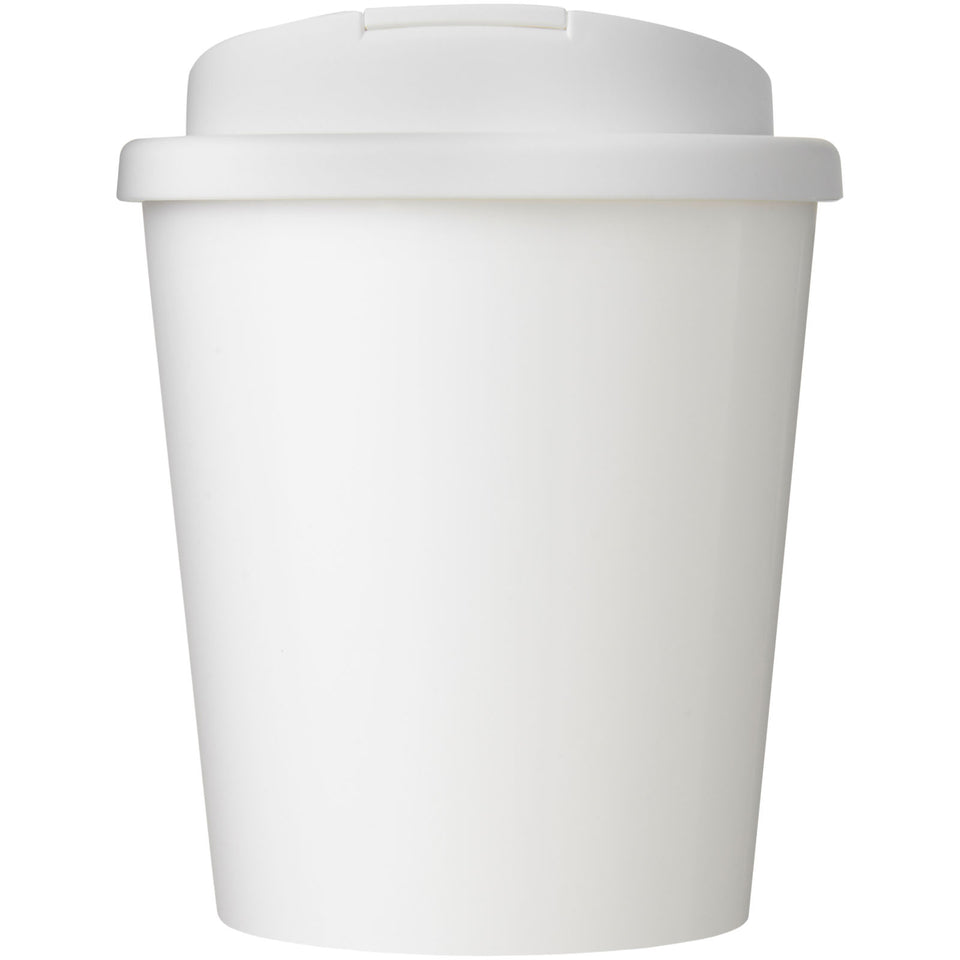 Bicchiere termico con chiusura ermetica da 250 ml Brite-Americano Espresso Eco personalizzato con logo - Pubblienne