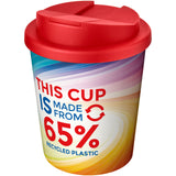 Bicchiere termico con chiusura ermetica da 250 ml Brite-Americano Espresso Eco personalizzato con logo - Pubblienne
