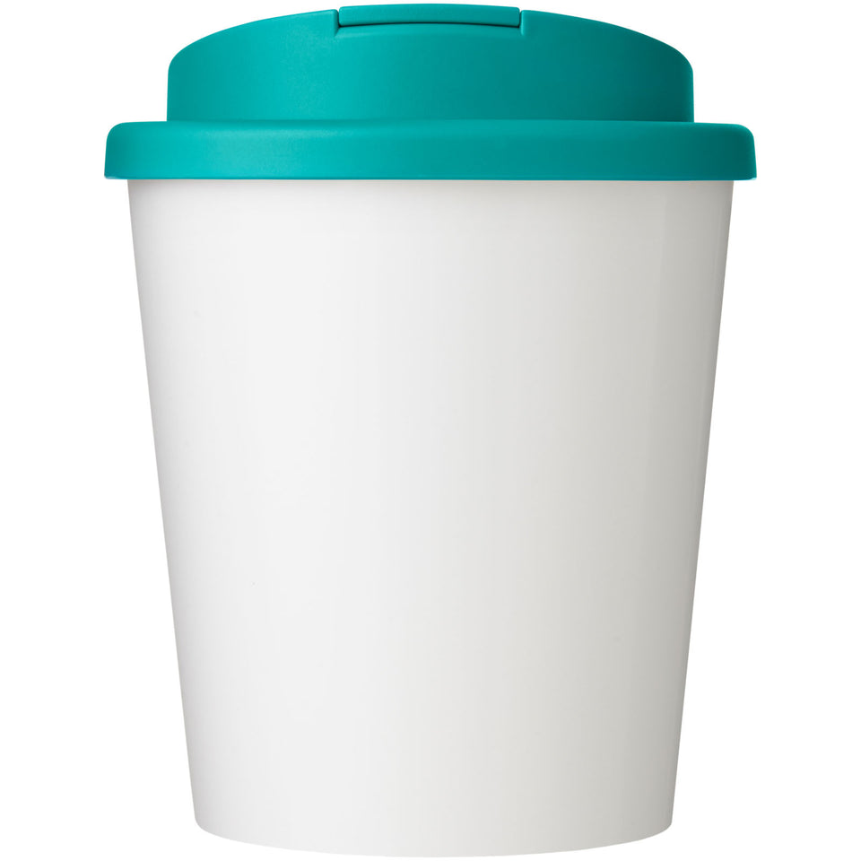 Bicchiere termico con chiusura ermetica da 250 ml Brite-Americano Espresso Eco personalizzato con logo - Pubblienne