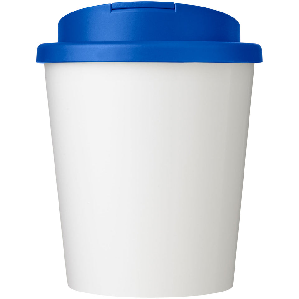 Bicchiere termico con chiusura ermetica da 250 ml Brite-Americano Espresso Eco personalizzato con logo - Pubblienne