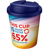 Bicchiere termico con chiusura ermetica da 250 ml Brite-Americano Espresso Eco personalizzato con logo - Pubblienne