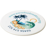 Sottobicchiere rotondo in plastica Renzo personalizzato con logo - Pubblienne