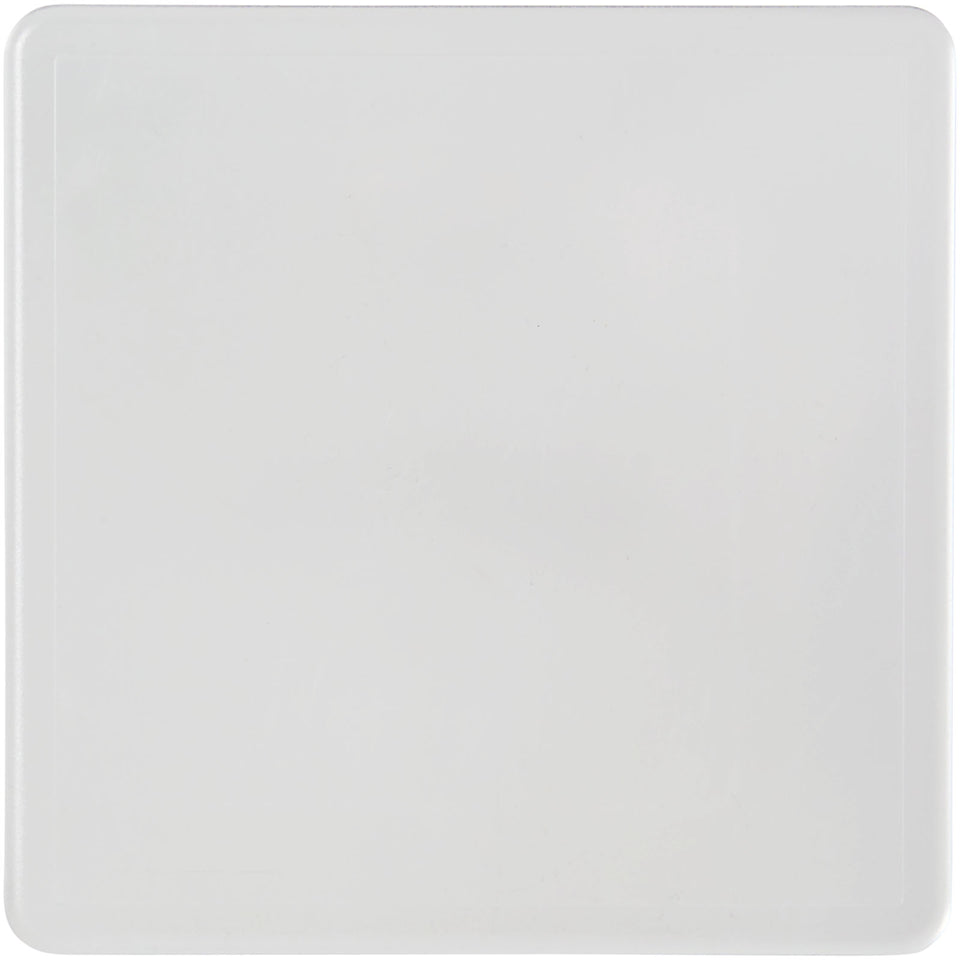Sottobicchiere Renzo in plastica di forma quadrata personalizzato con logo - Pubblienne