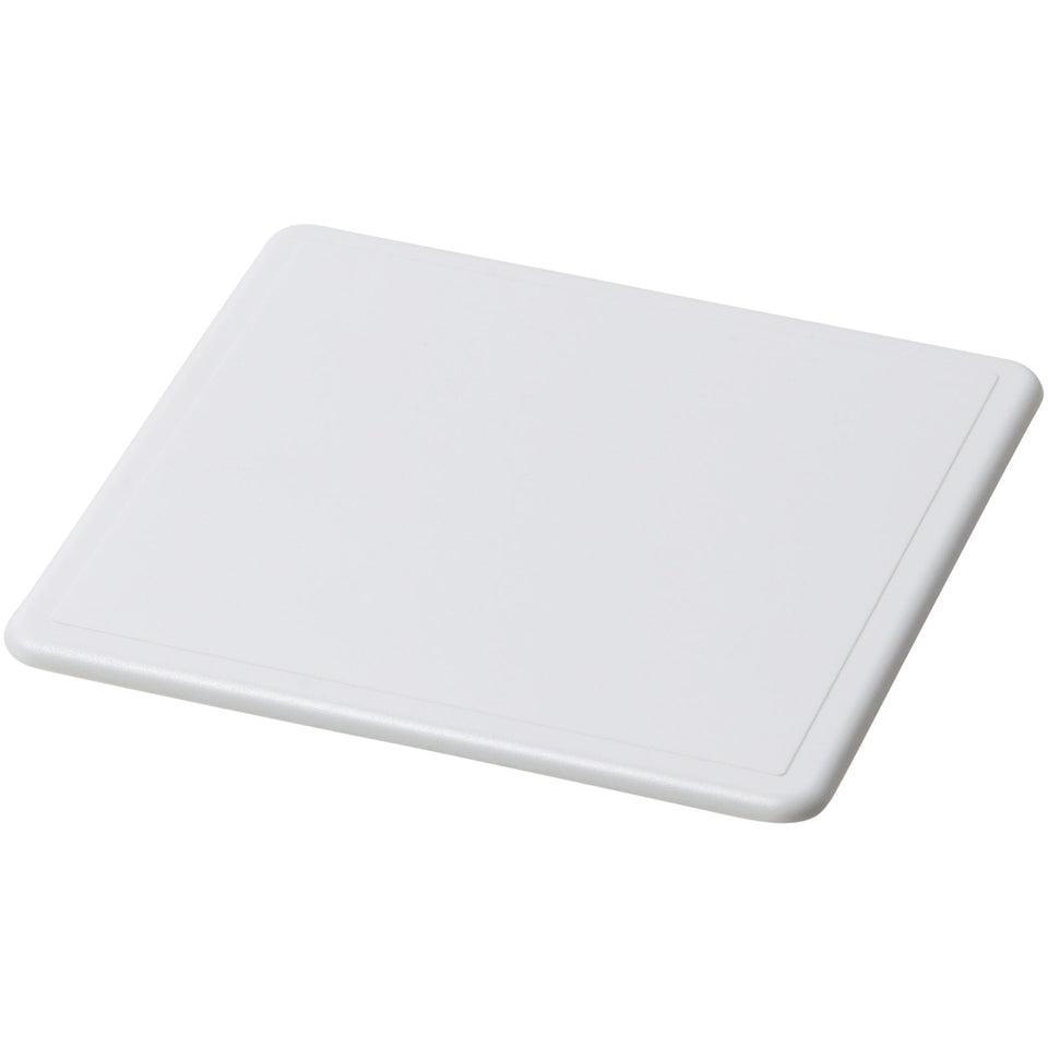 Sottobicchiere Renzo in plastica di forma quadrata personalizzato con logo - Pubblienne