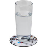 Sottobicchiere rotondo Brite-Mat® personalizzato con logo - Pubblienne