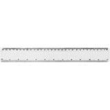 Righello Renzo da 30 cm in plastica personalizzato con logo - Pubblienne