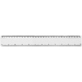Righello Renzo da 30 cm in plastica personalizzato con logo - Pubblienne