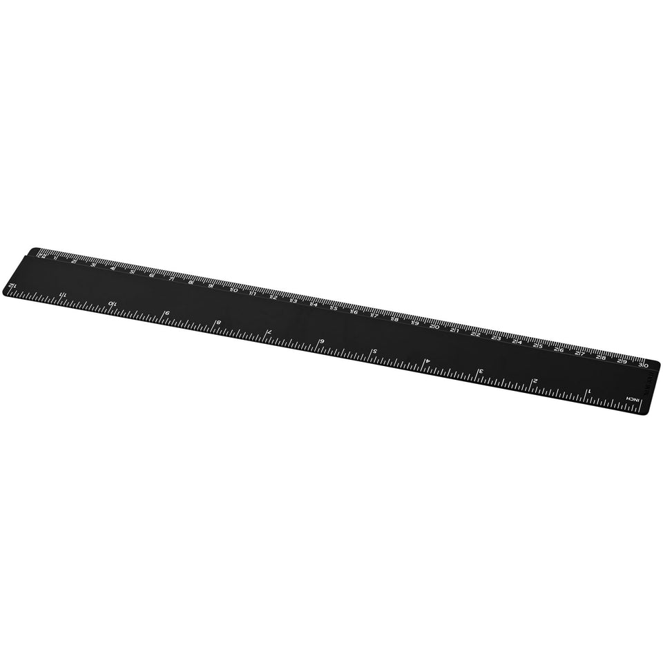 Righello Renzo da 30 cm in plastica personalizzato con logo - Pubblienne
