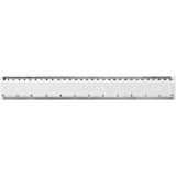 Righello Renzo da 30 cm in plastica personalizzato con logo - Pubblienne