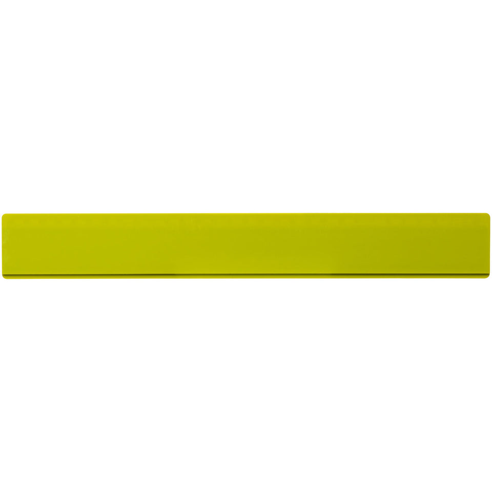 Righello Renzo da 30 cm in plastica personalizzato con logo - Pubblienne