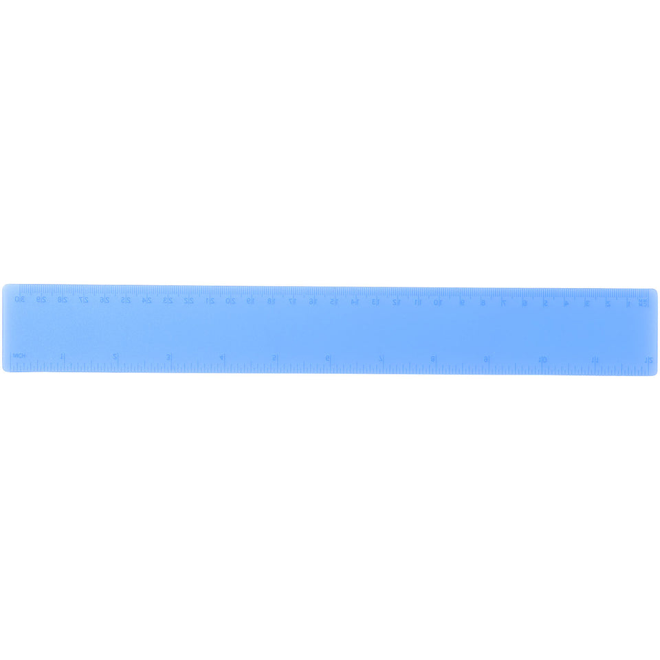 Righello Rothko da 30 cm in plastica personalizzato con logo - Pubblienne